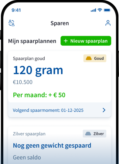 Sparen in platina