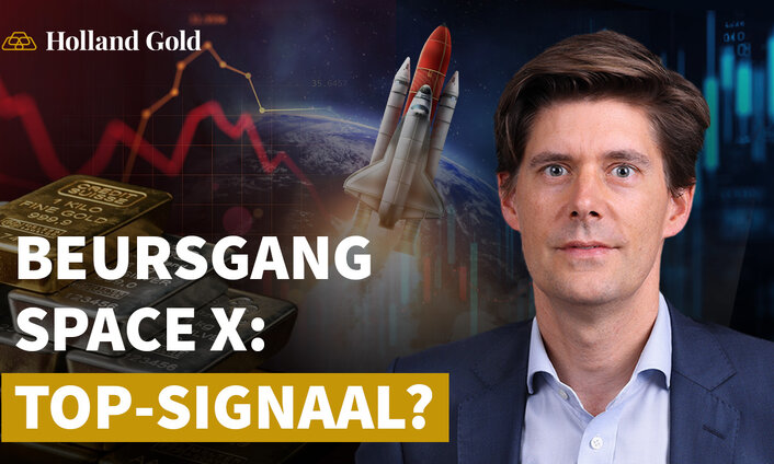 Goud en zilver nog lager? Jeroen Vandamme over SpaceX, Beurscorrectie & Platina