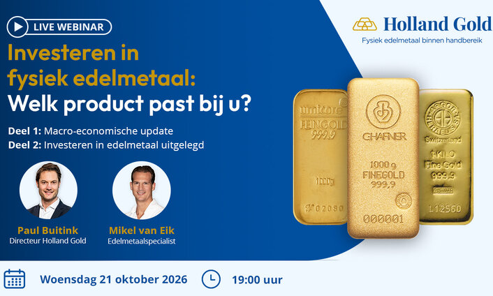 Uitnodiging: Masterclass met Paul Buitink over edelmetaal