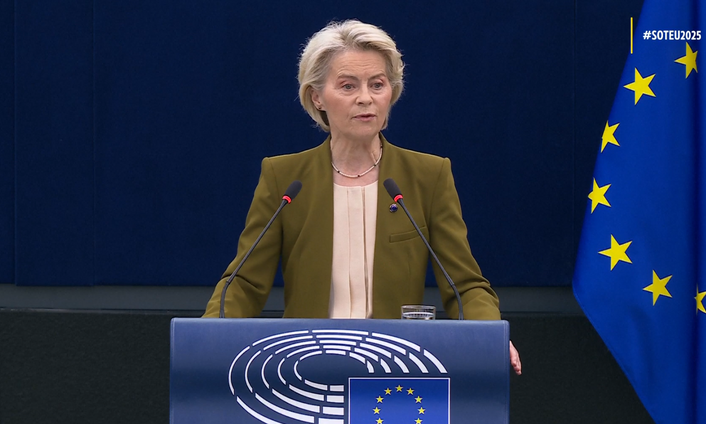 Weekly selection: Von der Leyen says Europe must fight and wants more power to Brusse