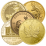 1/10 troy ounce gouden munt - diverse producenten
