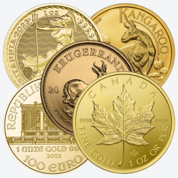 1/2 troy ounce gouden munt - diverse producenten