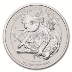 Koala 2018 1 kilogram zilveren munt 