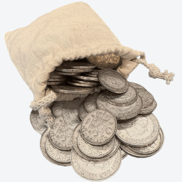 1 kilo Nederlandse zilveren munten 