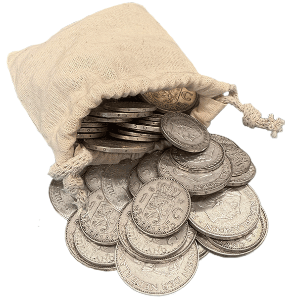 1 kilo Nederlandse zilveren munten 