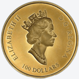 100 Dollar Canada munt
