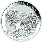 Koala 2011 1 kilogram zilveren munt 