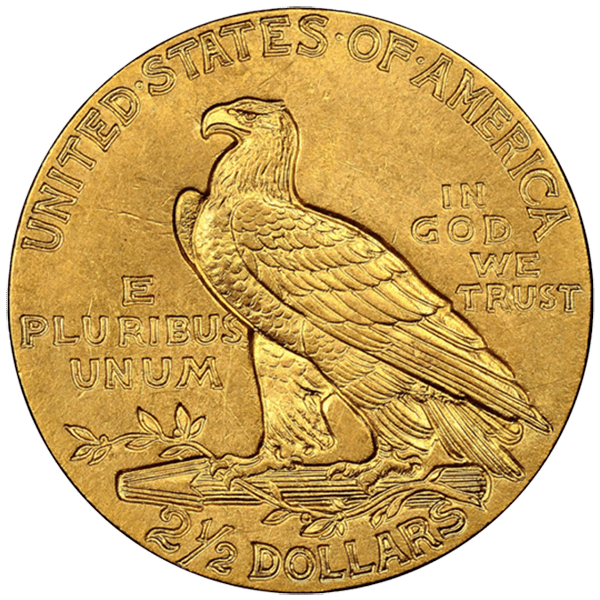 2,5 Dollar American Quarter Eagle Indian Head