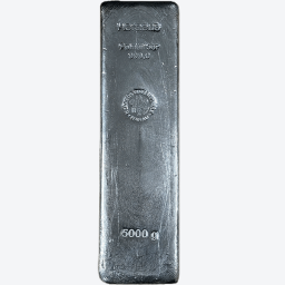 5 kilogram zilverbaar diverse producenten LBMA gecertificeerd