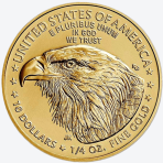 American Eagle 1/4  troy ounce gouden munt