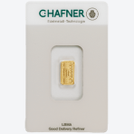 C. Hafner 1 gram goudbaar