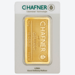 C. Hafner 50 gram goudbaar