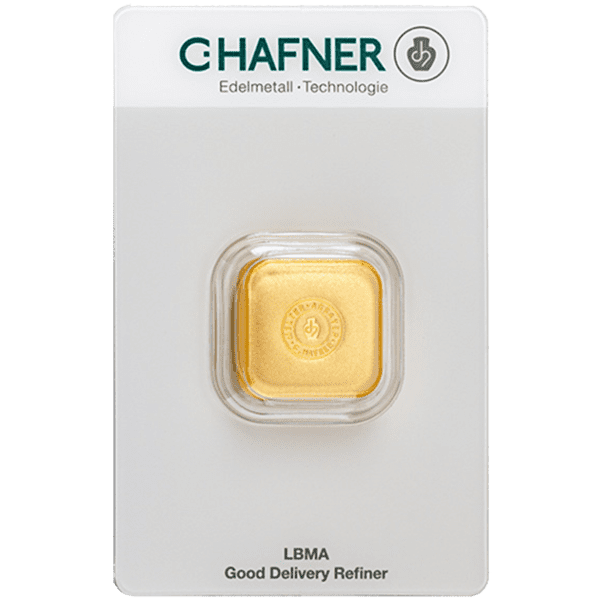 C. Hafner 50 gram goudbaar - casted