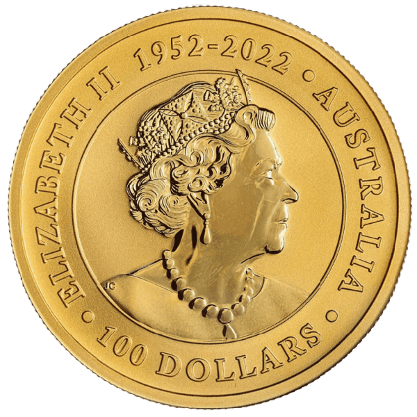 Kangaroo 2023 gouden 1 troy ounce munt