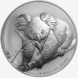 Koala 2010 1 kilogram silver coin 