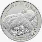 Koala 2012 zilveren 1 kilomunt