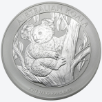 Koala 2013 1 kilogram zilveren munt 