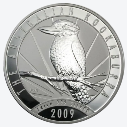 Kookaburra 2009 1 kilogram silver coin