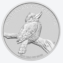 Kookaburra 2010 1 kilogram silver coin