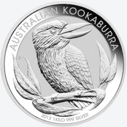 Kookaburra 2012 1 kilogram silver coin
