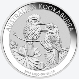 Kookaburra 2013 1 kilogram silver coin
