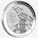 Kookaburra 2016 1 kilogram zilveren munt