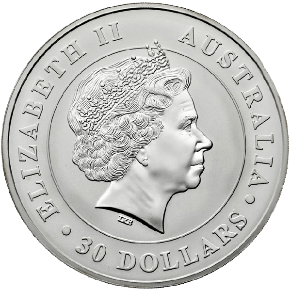 Koala 2011 1 kilogram zilveren munt 