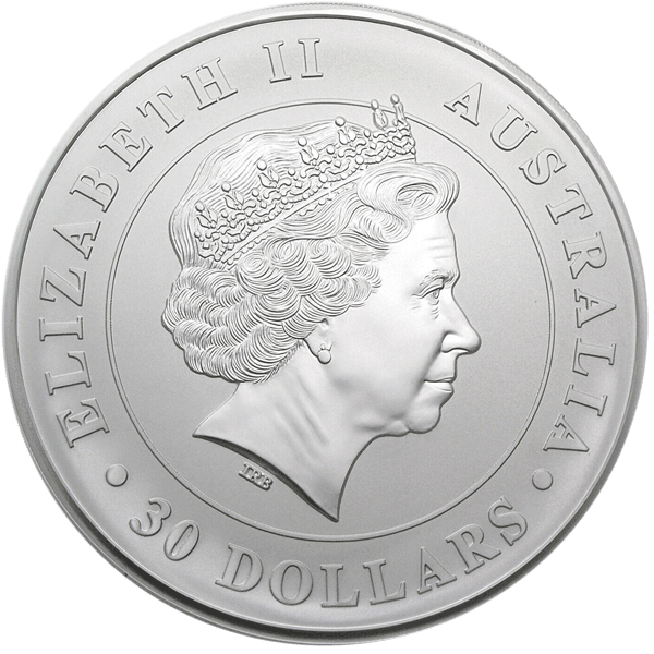 Koala 2012 1 kilogram zilveren munt 