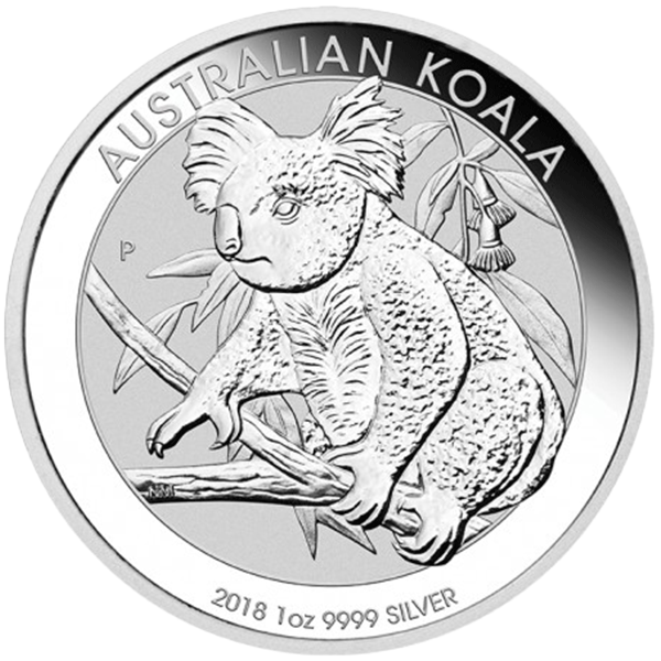 Koala 2018 1 kilogram silver coin 