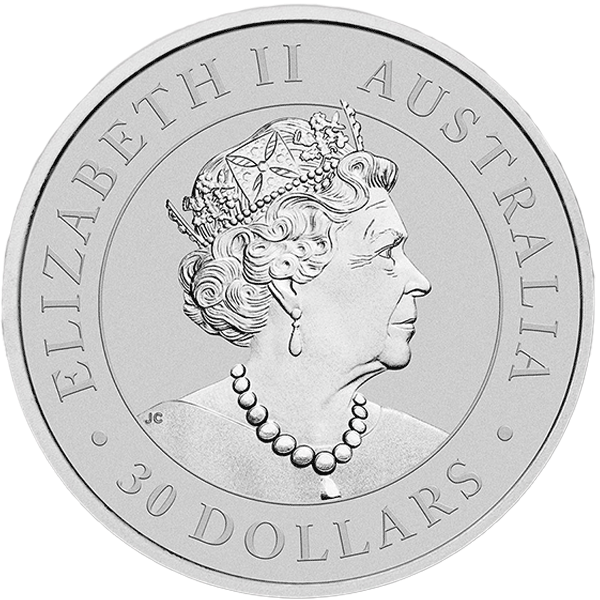 Koala 2021 1 kilogram zilveren munt 