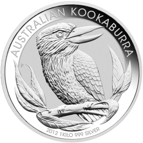 Kookaburra 2012 1 kilogram silver coin