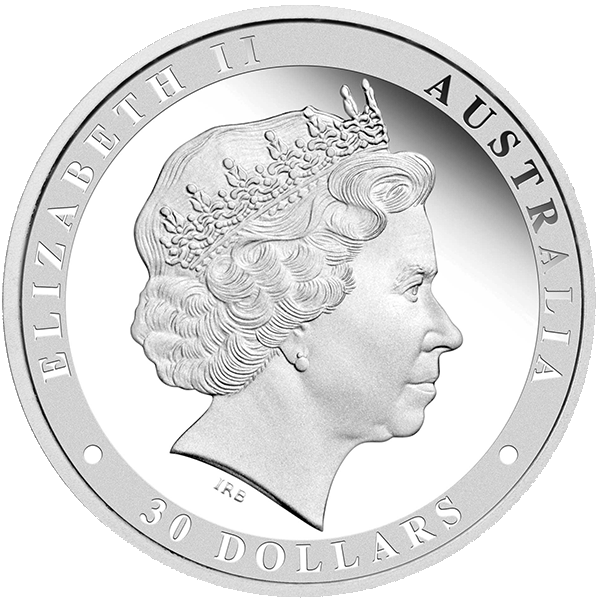 Kookaburra 2017 1 kilogram zilveren munt