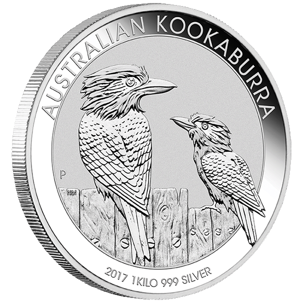 Kookaburra 2017 1 kilogram zilveren munt