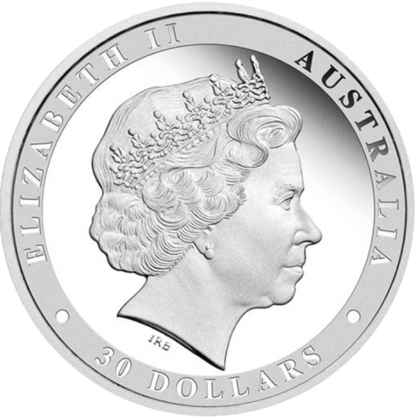 Kookaburra 2018 1 kilogram zilveren munt