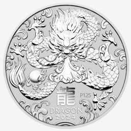 Lunar 1/2 troy ounce zilveren munt - diverse jaartallen