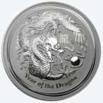 Lunar 2012 1 kilogram zilveren munt
