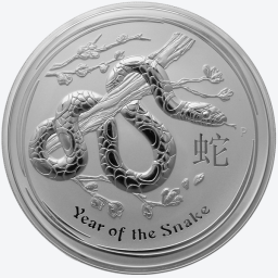 Lunar 2013 1 kilogram zilveren munt