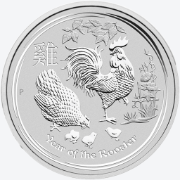 Lunar 2017 1 kilogram zilveren munt