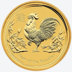 Lunar 2017 2 troy ounce gouden munt