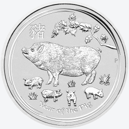 Lunar 2019 1 kilogram zilveren munt