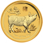 Lunar 2019 1 troy ounce gouden munt