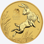 Lunar 2023 1 troy ounce gouden munt