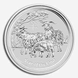 Lunar 2015 1 kilogram zilveren munt