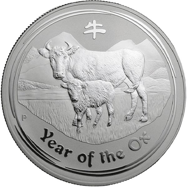 Lunar 2009 1 kilogram zilveren munt