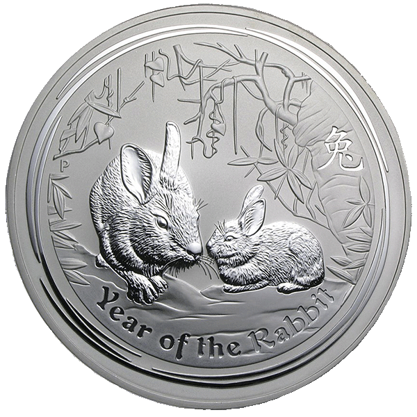 Lunar 2011 1 kilogram zilveren munt