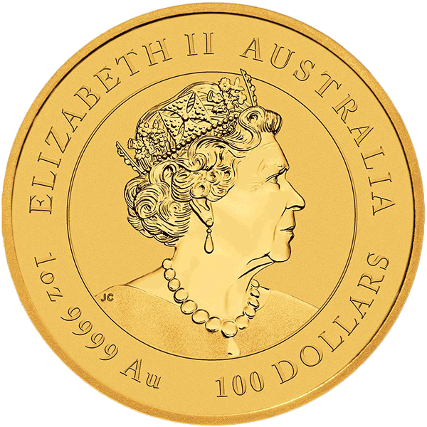 Lunar 2022 1 troy ounce gouden munt