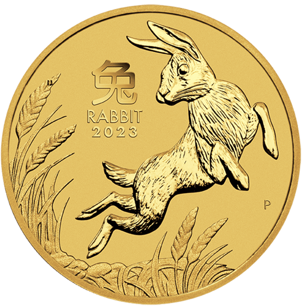 Lunar 2023 1/20 troy ounce gouden munt