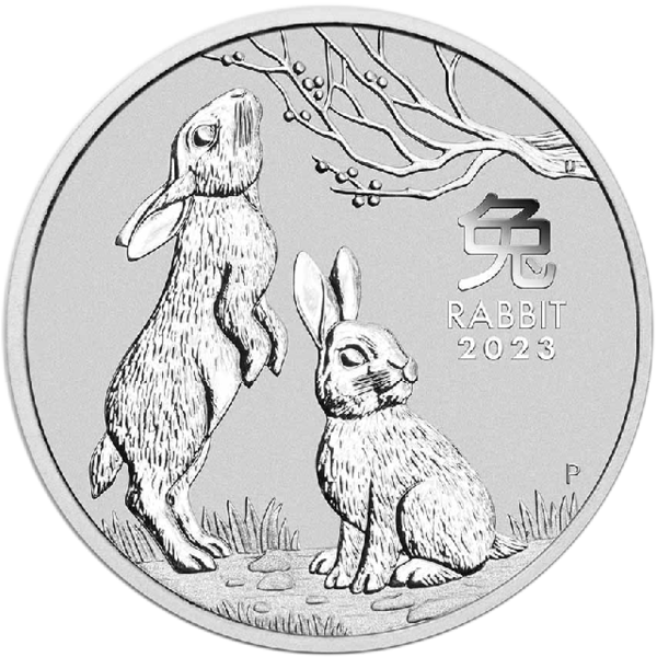 Lunar 2023 1 kilogram zilveren munt