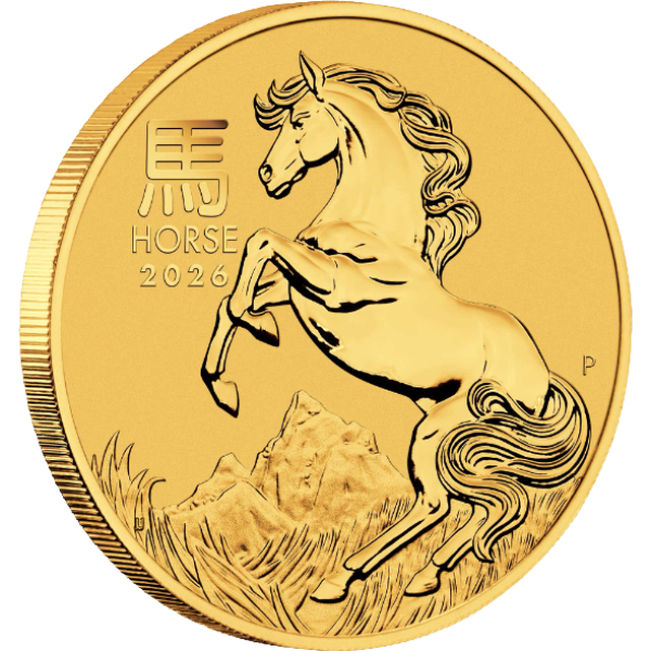 Lunar 2026 2 troy ounce gold coin
