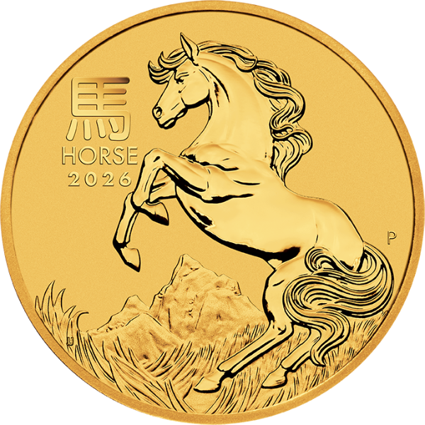Lunar 2026 2 troy ounce gold coin